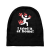 i tried it at home! funny Baby Beanies