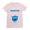 Creating A Lil Monster Baby Boy Ladies Fitted T-Shirt