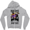 brooms are for amateurs Zipper Hoodie