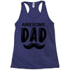 awsome dad Racerback Tank