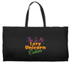 this is my lazy unicorn costume Weekender Totes