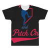 keep calm and pitch on All Over Men's T-shirt