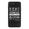 Born In December iPhone 7 Plus Case