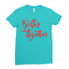 better together 2 Ladies Fitted T-Shirt
