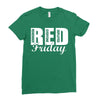 red friday Ladies Fitted T-Shirt