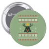 darth vader christmas ugly Pin-back button