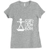 scarecrow boat Ladies Fitted T-Shirt