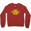 free mustache rides t shirt Crewneck Sweatshirt
