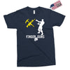 finger guns batle royal gaming Exclusive T-shirt