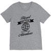 blessed are the curious for they shall have adventures V-Neck Tee