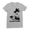 Goku Training T-Shirt Ladies Fitted T-Shirt