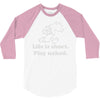 life is short 3/4 Sleeve Shirt