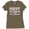 poppy myth legend casual Ladies Fitted T-Shirt