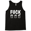 fuck you me off fun Tank Top