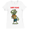 candy please Ladies Fitted T-Shirt