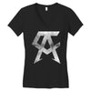 canelo eroded Women's V-Neck T-Shirt
