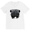 training to beat goku V-Neck Tee