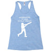 alternatives to war play cricket batting anti war stencil tour Racerback Tank