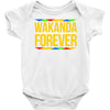 wakanda forever Baby Bodysuit