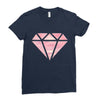 daimond Ladies Fitted T-Shirt