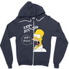Homer Simpson Zipper Hoodie