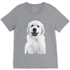 pocket puppy V-Neck Tee