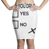 are you drunk check Pencil Skirts