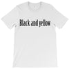 black and yellow T-Shirt