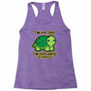 not late Racerback Tank
