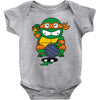 lucky turtle Baby Onesie