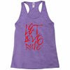 let love rule Racerback Tank