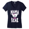 mama bear samples Women's V-Neck T-Shirt