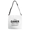 gamer baseball Adjustable Strap Totes