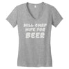 beer (2) Women's V-Neck T-Shirt