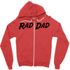 rad dad Zipper Hoodie