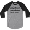 Revolution I Write Code 3/4 Sleeve Shirt