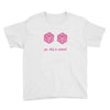 all natural 20 breasts dice Youth Tee