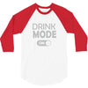 drink mode on 3/4 Sleeve Shirt