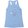 cute bunny Racerback Tank