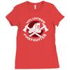 volunteer firefighter Ladies Fitted T-Shirt