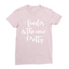fearless is the new pretty Ladies Fitted T-Shirt