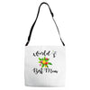 world's best mom Adjustable Strap Totes