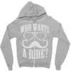 who wants to ride Zipper Hoodie