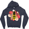 bee Zipper Hoodie