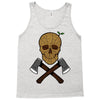 skull wood Tank Top