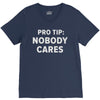 nobody cares V-Neck Tee