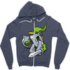 linkage Zipper Hoodie