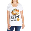 but first pumpkin spice Ladies Curvy T-Shirt