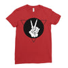 Peace Ladies Fitted T-Shirt