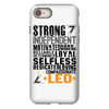 Strong Independent Motivated Leo iPhone 8